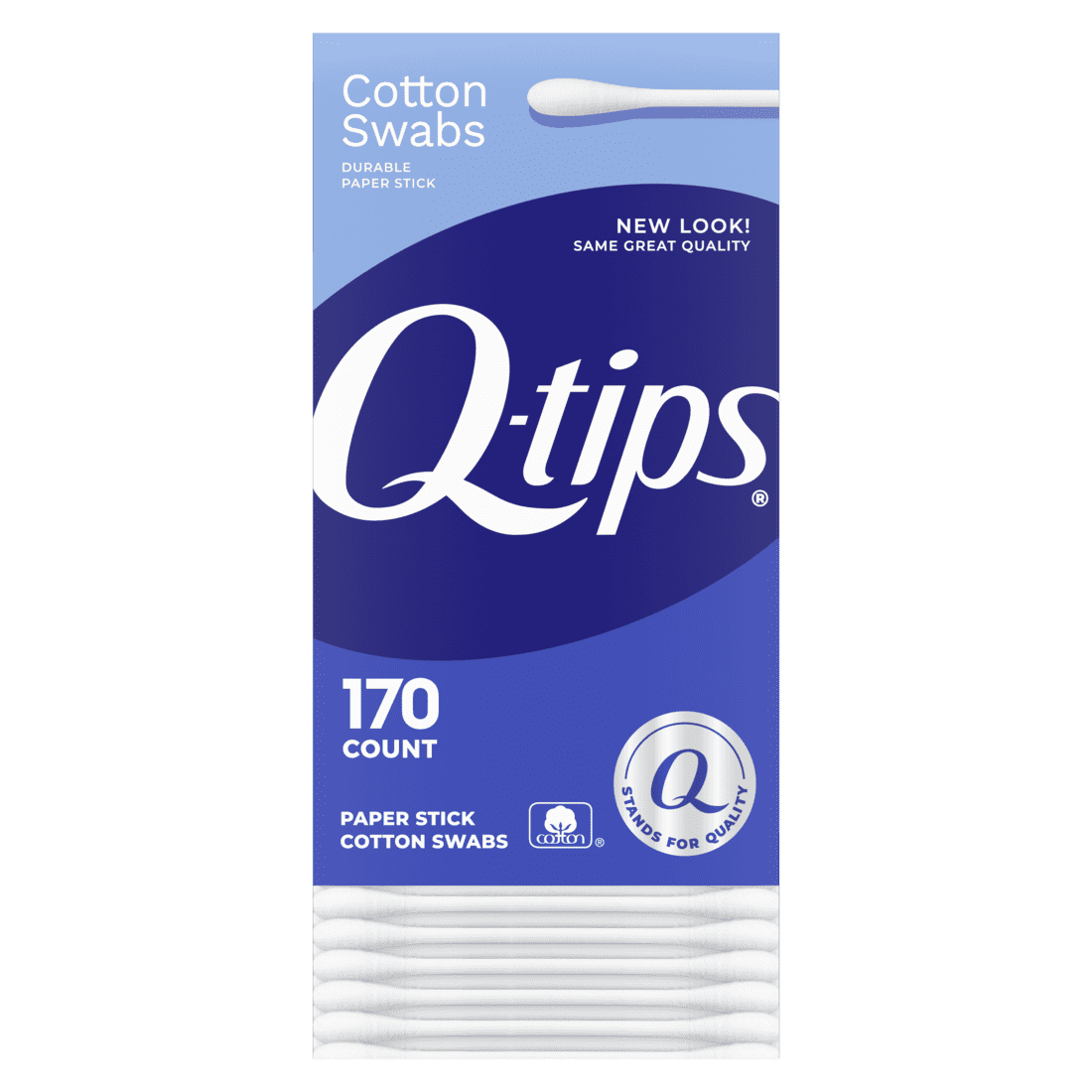 Q-Tips Cotton Swabs For Clean Ears, 170 Ea